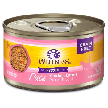 Wellness Complete Health Natural Grain Free Wet Canned Cat Food Pate Recipe