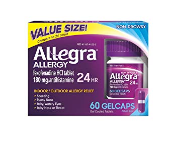 Allegra Allergy 24 Hour Gelcaps