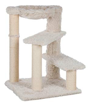 Trixie Pet Products Baza Senior Scratching Post, Cream