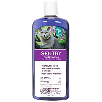 SENTRY PurrScriptions Flea and Tick Shampoo for Cats