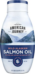 American Journey Wild Alaskan Salmon Oil Liquid Dog & Cat Supplement