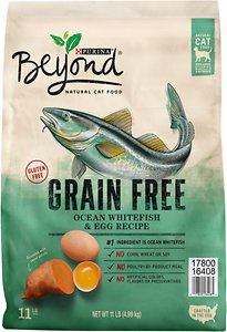 Purina Beyond Grain-Free Ocean Whitefish & Egg Recipe Dry Cat Food