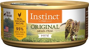 Instinct by Nature's Variety Original Grain-Free Real Chicken Recipe Natural Wet Canned Cat Food