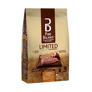Pure Balance Limited Ingredient Grain-Free Turkey & Sweet Potato Dry Cat Food
