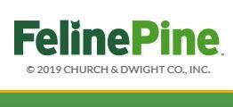 Feline Pine Cat Litter logo
