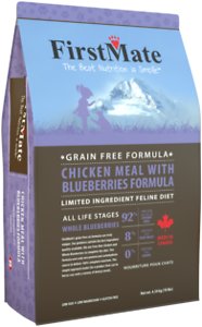 FirstMate Chicken Meal with Blueberries Formula Limited Ingredient Diet Grain-Free Dry Cat Food