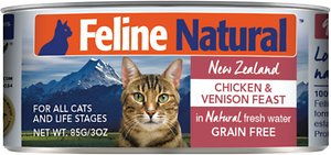 Feline Natural Chicken & Venison Feast Canned Cat Food