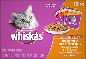 Whiskas Choice Cuts Chicken Dinner in Gravy