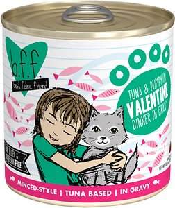 BFF Tuna & Pumpkin Valentine Dinner in Gravy Canned Cat Food