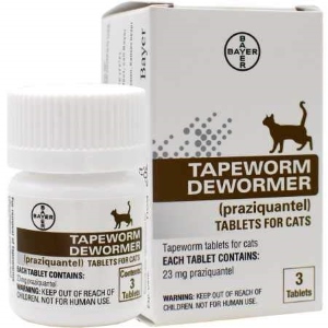 Bayer Tapeworm Cat De-Wormer