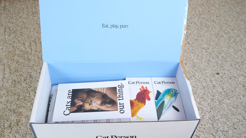 Cat Person Box Contents