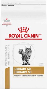 Royal Canin Veterinary Diet Urinary SO умеренно калорийный сухой корм для кошек