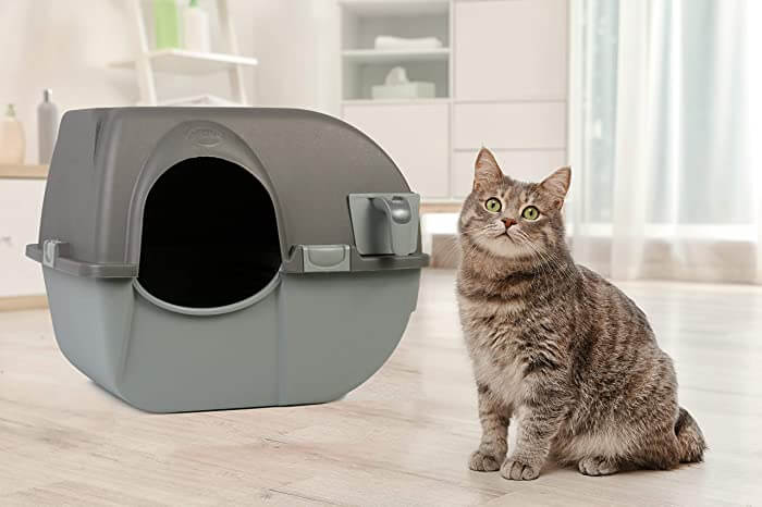Omega Paw Rolln Clean Litter Box, The Cat 24