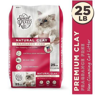 Special Kitty Natural Clay Cat Litter Unscented