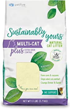 Sustainably Yours Multi Cat Plus Cat Litter, The Cat 24