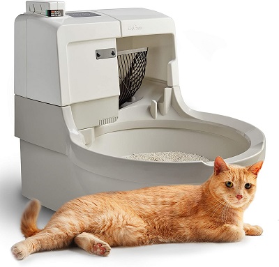 Catgenie Self Flushing Self Washing Cat Box, The Cat 24