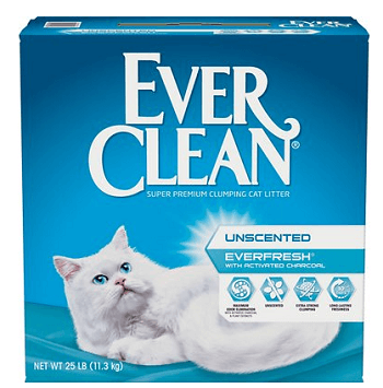 Ever Clean Everfresh Unscented Clumping Clay Cat Litter, The Cat 24