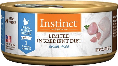 Instinct Limited Ingredient Diet Grain Free Recipe Natural Wet Canned Cat Food, The Cat 24